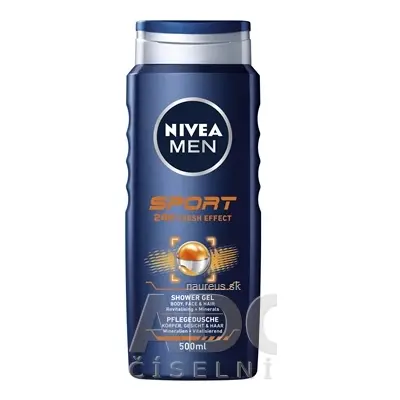 BEIERSDORF AG NIVEA MEN Sprchový gel SPORT 1x500 ml 500ml