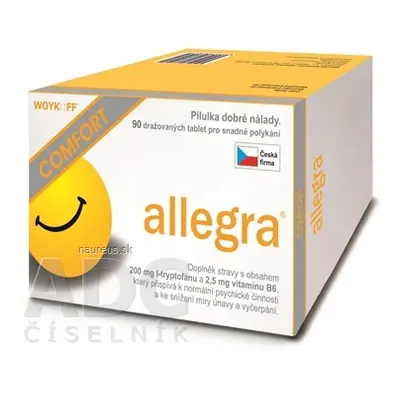 RosenPharma, a.s. allegra COMFORT tbl 1x90 ks