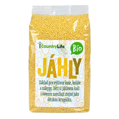 Country Life Jáhly 500 g BIO 500g