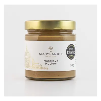 Slowtella SLOWLANDIA Mandlové Maslow 350 g 350 g