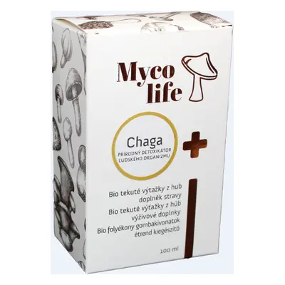 Mycolife MYCOLIFE-Chaga - 100 ml - Přírodní detoxikátor těla 100 ml