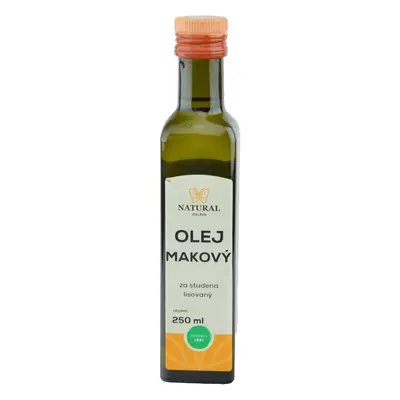 Natural Jihlava Olej makový za studena lisovaný - Natural 250ml 30 ks