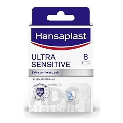 BEIERSDORF AG Hansaplast ULTRA SENSITIVE extra soft náplast, 2 velikosti 1x8 ks