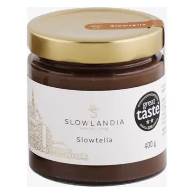 Slowtella SLOWLANDIA Slowtella – Lískovcovo-kakaový krém 400 g 400 g