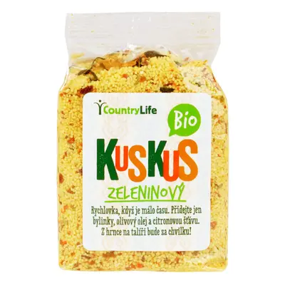 Country Life Kuskus ochucený zeleninový 330 g BIO COUNTRY LIFE 330 g