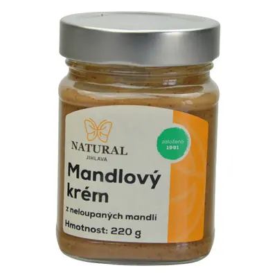 Natural Jihlava Mandlový krém z neloupaných mandlí - Natural 220g 1 ks