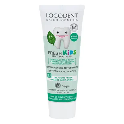 Logona FRESH KIDS zubní gel máta 50 ml