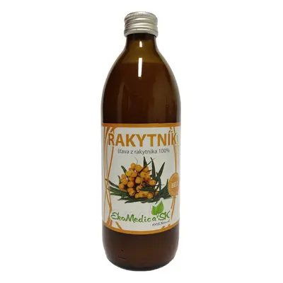 EkoMedica Šťáva Rakytník řešetlákový 100% - 500 ml 500 ml