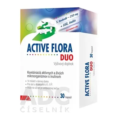 KOMARKO Sp. z o.o. ACTIVE FLORA DUO cps 1x30 ks