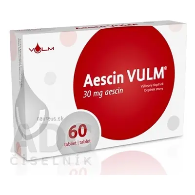 VULM s.r.o. Aescin VULM 30 mg tbl flm 1x60 ks 60 ks