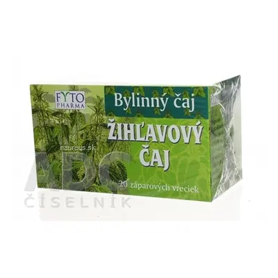 FYTOPHARMA, a.s. FYTO kopřivový ČAJ 20x1 g (20 g) 20 x 1 g