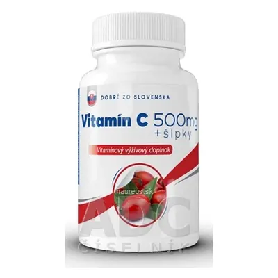 BENEVIT, s.r.o. Dobré z CZ Vitamin C 500 mg + šipky tbl 1x30 ks