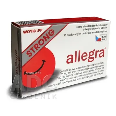 Woykoff, a.s. allegra STRONG tbl 1x30 ks 30 ks