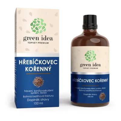 TOPVET GREEN IDEA Hřebíčkovec - bezlihová tinktura 100 ml 100 ml