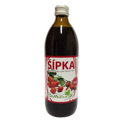 EkoMedica Šťáva Šipka 100% - 500 ml 500 ml