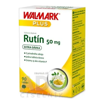 WALMARK, a.s. WALMARK Rutin 50 mg tbl (inů. Obal 2019) 1x90 ks 50mg