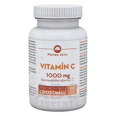 ADITIVA CZ, s.r.o. Pharma Activ Lipozomal Vitamin C 1000 mg cps 1x60 ks