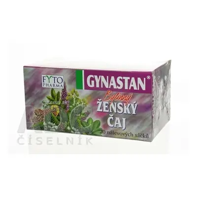 FYTOPHARMA, a.s. FYTO GYNASTAN Bylinný ŽENSKÝ ČAJ 20x1 g (20 g) 1 g