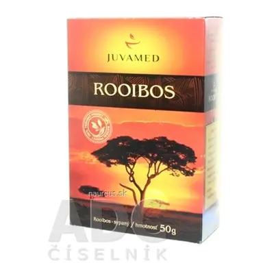 JUVAMED s.r.o. JUVAMED ROOIBOS ČAJ sypaný 1x50 g 50 g