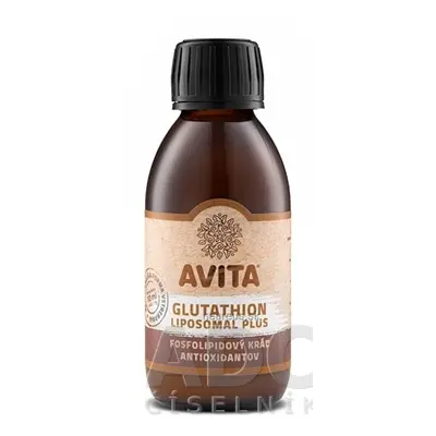 Zdravý svet holding, s. r. o. AVITA glutathion liposome PLUS fosfolipidů komplex 1x200 ml 200ml