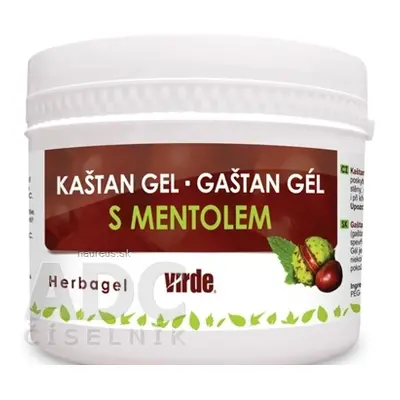 VIRDE spol. s r.o. Virde KAŠTAN GEL 1x250 ml 250 ml