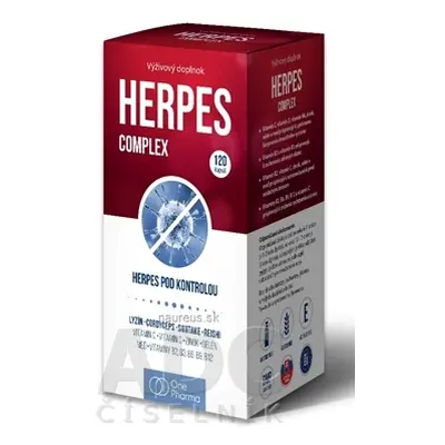 One Pharma, s. r. o. OnePharma HERPES COMPLEX cps 1x120 ks