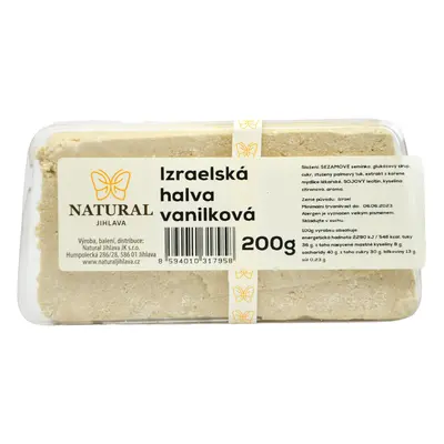 Natural Jihlava Chalva Izrael vanilková - Natural 200g 1 ks