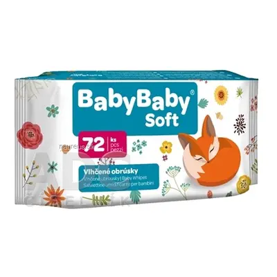 CELLTEX s. r. o. BabyBaby Soft Vlhčené ubrousky 1x72 ks