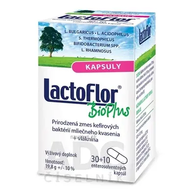 KENDY Nutraceuticals LactoFlor BioPlus cps 30 + 10 (33% zdarma) (40 ks)