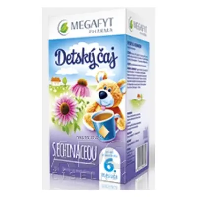 Megafyt Pharma s.r.o. MEGAFYT Dětský čaj S Echinacea inov.2015, ovocně-bylinný čaj, 20x2 g (40 g