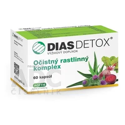 MEDOCHEMIE LTD. DIAS DETOX cps 1x60 ks 60 ks