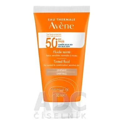 Pierre Fabre Dermo-cosmétique AVENE Tónovací FLUID SPF50+ UNIFYING normální citlivá pleť 1x50 ml