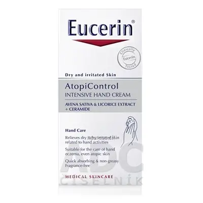 BEIERSDORF AG Eucerin AtopiControl Krém na ruce pro suchou pokožku 1x75 ml 75 ml