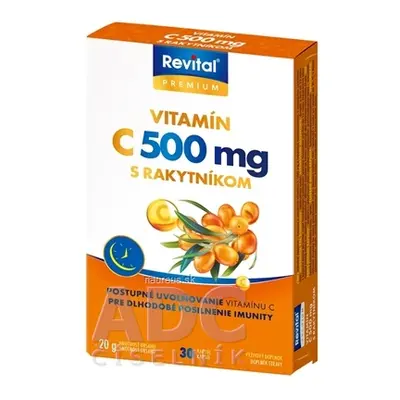 VITAR s.r.o. Revital PREMIUM VITAMIN C 500 mg S rakytníkem cps 1x30 ks 30 ks