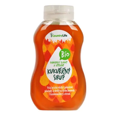 Country Life Sirup kukuřičný 250 ml BIO 250 ml