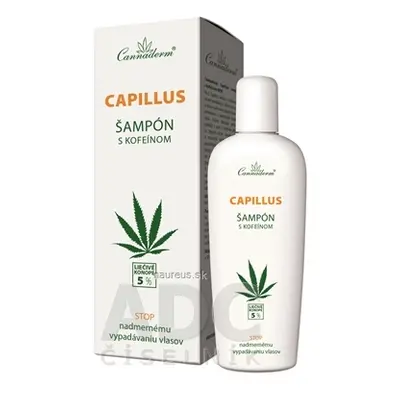 Simply You Pharmaceuticals a.s. Cannaderm Capillus - šampon s kofeinem NEW při vypadávání vlasů 