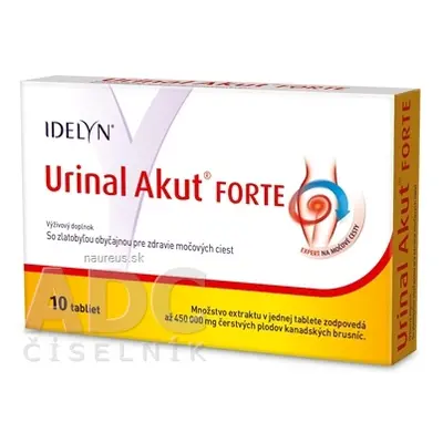 Idelyn s.r.o. Urinal Akut FORTE cps 1x10 ks 10 ks