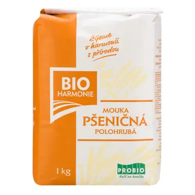 Country Life Mouka pšeničná polohrubá 1 kg BIO PROBIO 1 kg