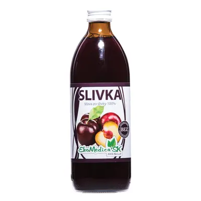 EkoMedica Šťáva Švestka 100% - 500 ml 500 ml