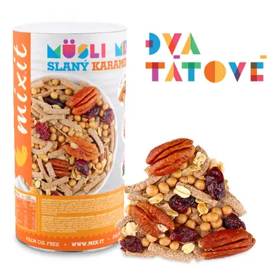 Mixit Mix pro tatínka - Pečený mixi: Slaný karamel a pekan 470 g