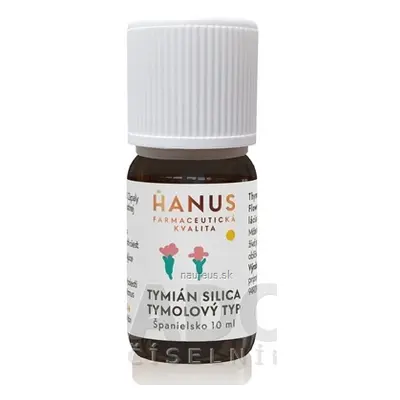 Hanus - Bylinné prípravky HANUS SILICA tymiánová ole 1x10 ml 50 g