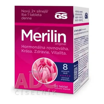 GREEN - SWAN PHARMACEUTICALS CR, a.s. GS Merilin originál tbl 1x60 ks