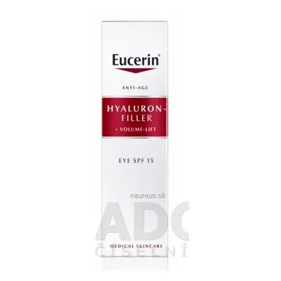 BEIERSDORF AG Eucerin HYALURON-FILLER + Volume-Lift Oční krém Anti-Age, SPF 15, 1x15 ml 15 ml