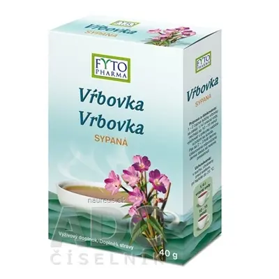 FYTOPHARMA, a.s. FYTO Vrbovka sypaný 1x40 g 40 g