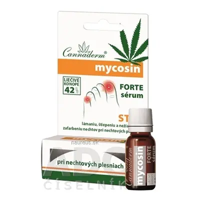 Simply You Pharmaceuticals a.s. Cannaderm Mycosin FORTE sérum kožní plísně 10 + 2 ml (12 ml) 12 