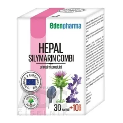 EDENPharma, s.r.o. EDENPharma HEPAL cps 30 + 10 zdarma (40 ks) 40 ks