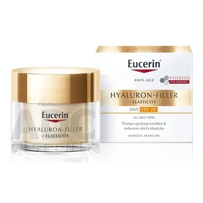 BEIERSDORF AG Eucerin HYALURON-FILLER + elasticita DAY SPF 30 denní krém, anti-age, 1x50 ml 50 m