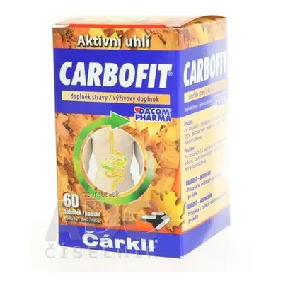 DACOM Pharma s.r.o. Carbofit Čárkll cps 1x60 ks 60 ks