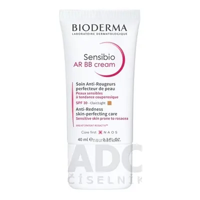 LABORATOIRE BIODERMA BIODERMA Sensibio AR BB (V3) krém na citlivou pokožku, sjednocující (inov. 