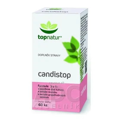 TOPNATUR s.r.o. topnatur CANDISTOP cps 1x60 ks 60 ks